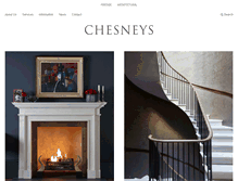 Tablet Screenshot of chesneys.com